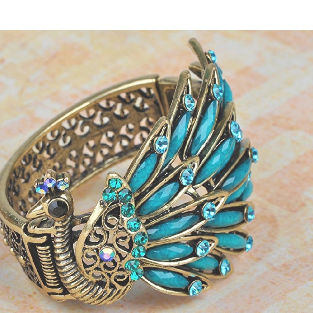 Peacock Bracelet - Picture 1 of 7